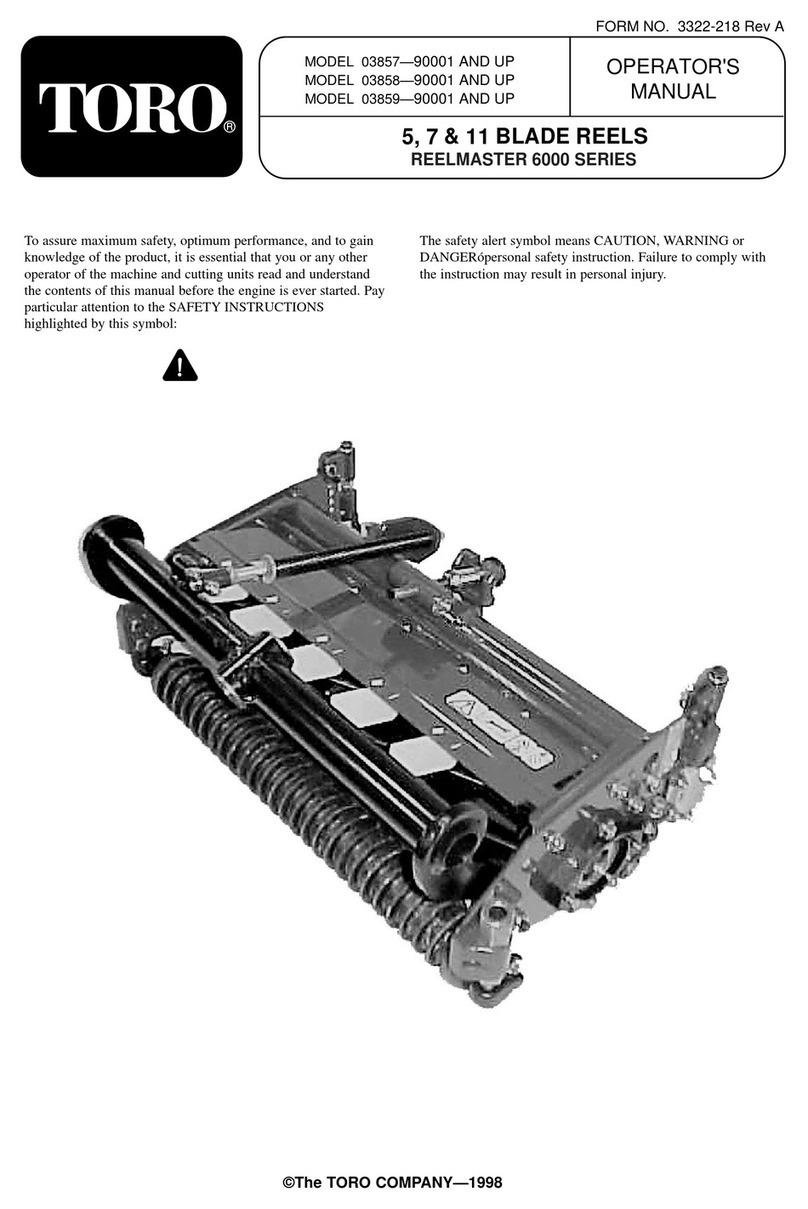 Toro 03857 Operator's manual