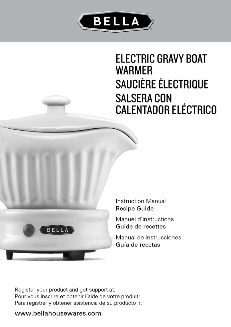 Bella 14376 Instruction manual & recipe guide