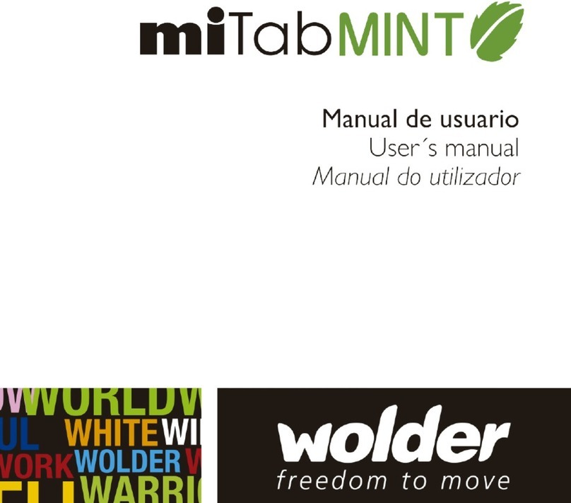 Wolder miTabMINT User manual