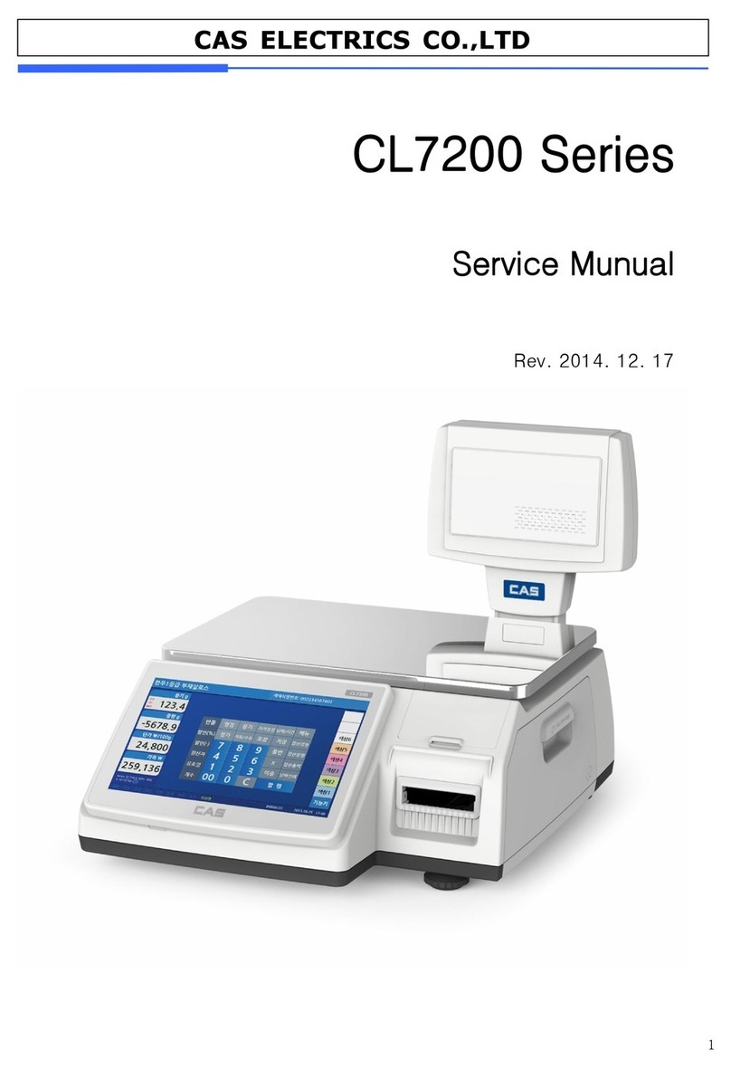 CAS CL7200 series User manual