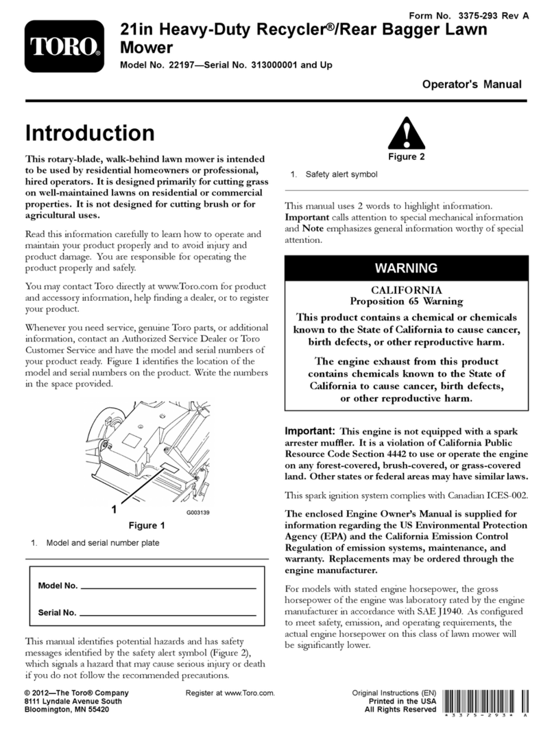 Toro 22197 User manual