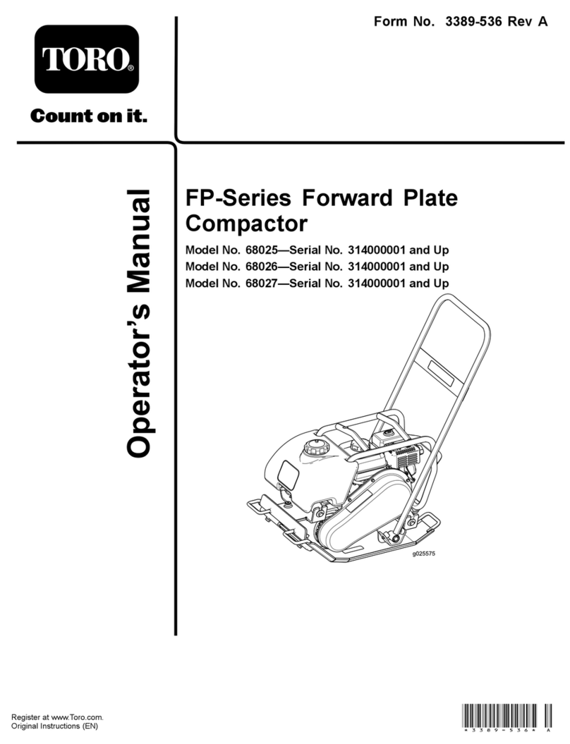 Toro FP Series User manual
