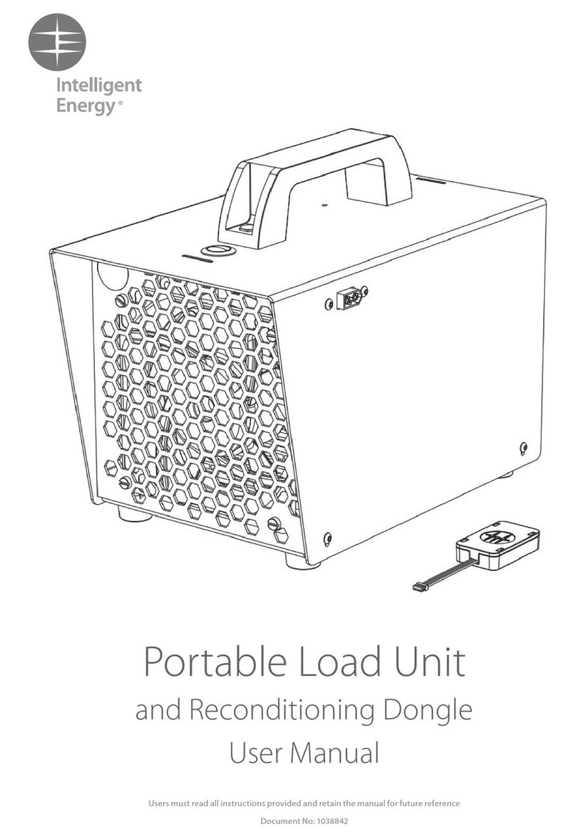 Intelligent Energy Portable Load Unit User manual