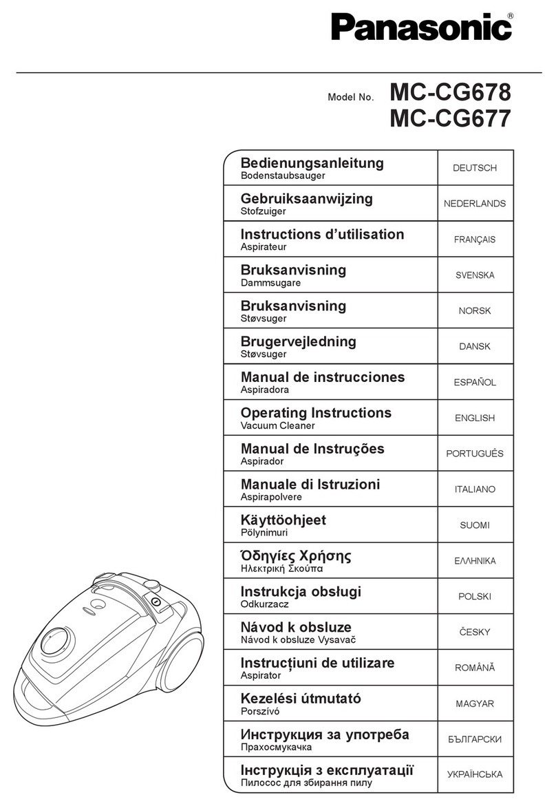 Panasonic MC-CG678 User manual