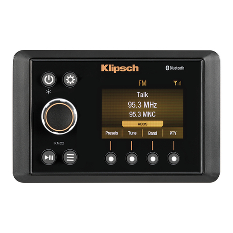 Klipsch KMC2 User manual