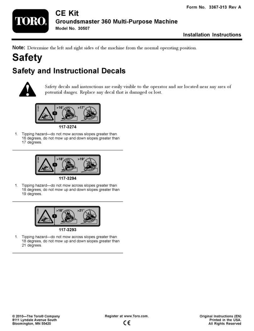 Toro 30507 User manual