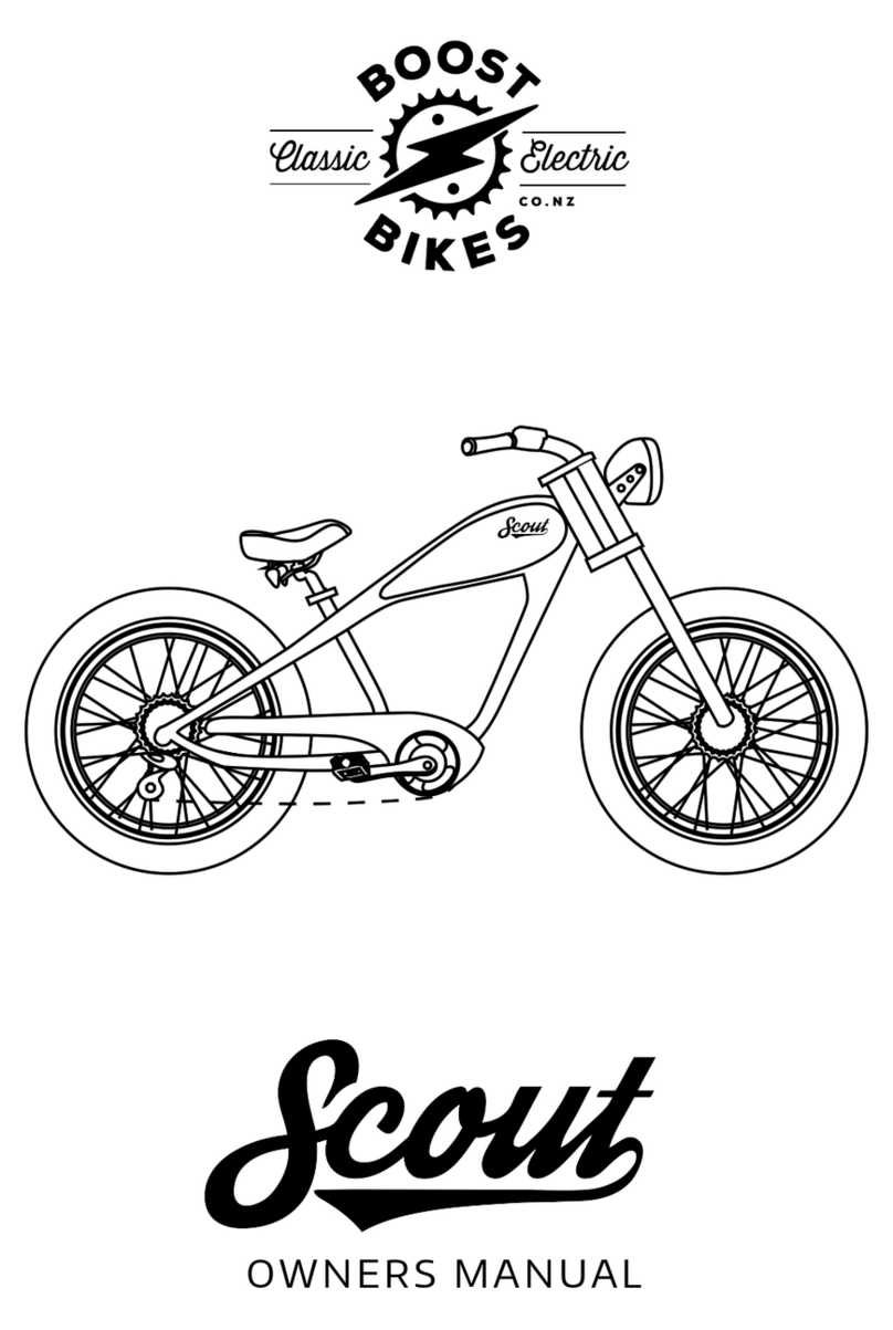 BOOSTBIKES Scout owner's manual