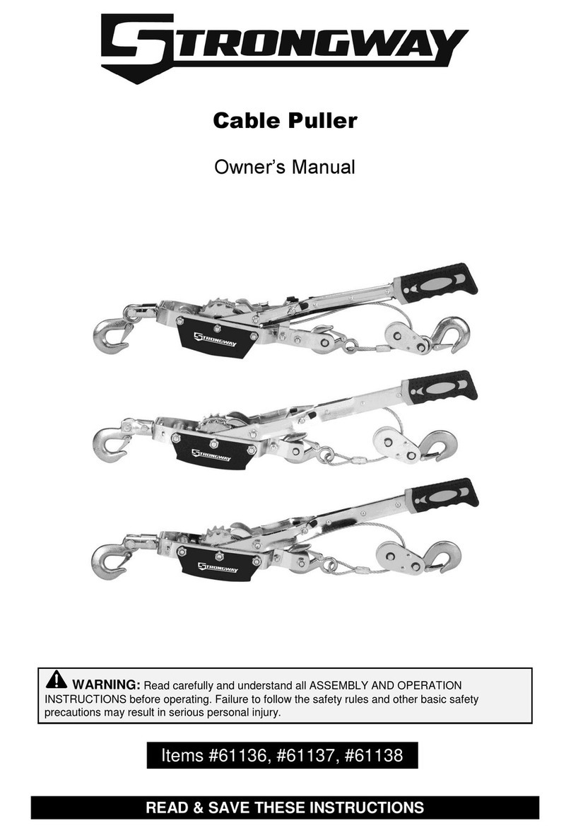 Strongway 61136 owner's manual