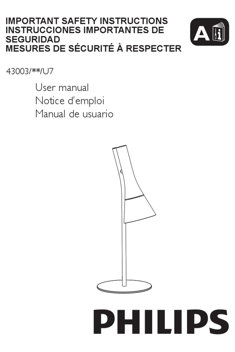 Philips 43003 U7 Series user manual