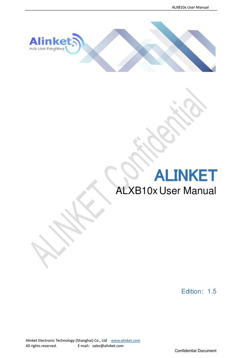 Alinket ALXB10 Series user manual