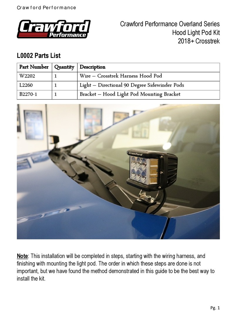 Crawford Performance Overland Series manual