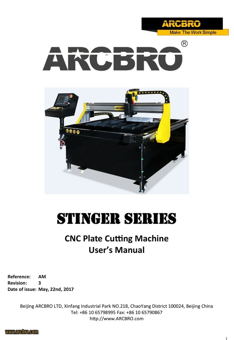ARCBRO Stinger Series user manual