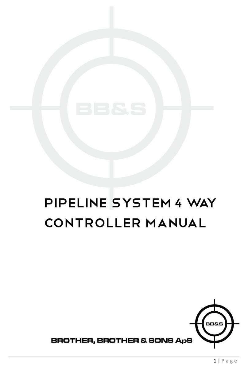 BB&S Pipeline 4 Way Controller manual BB&S Pipeline 4 Way Controller manual