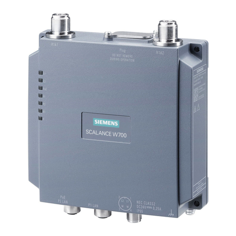 Siemens SCALANCE W778-1 User manual