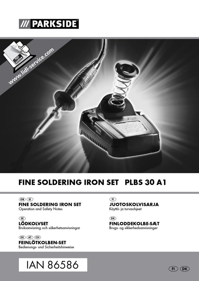 Parkside PLBS 30 A1 User manual