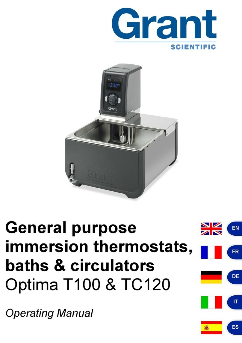 Grant Optima T100 User manual