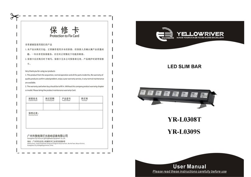 YELLOWRIVER YR-L0308T user manual