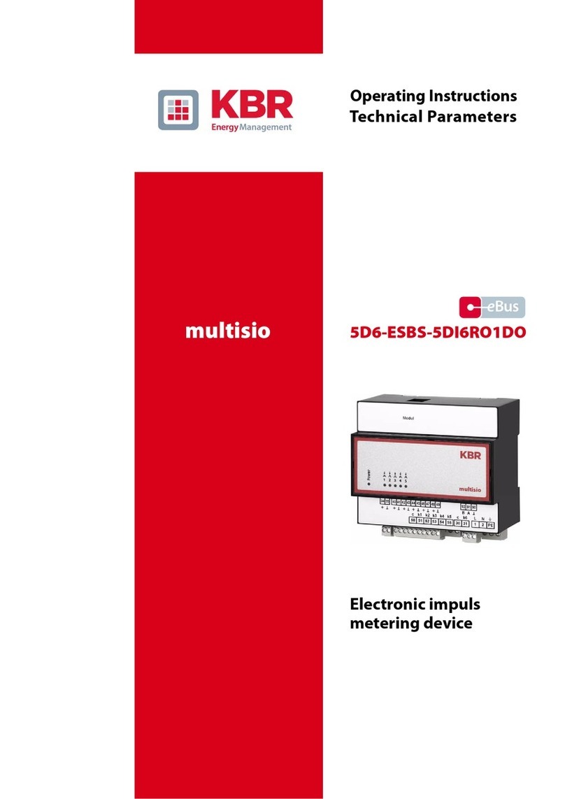 KBR multisio 5D6-ESBS-5DI6RO1DO User manual