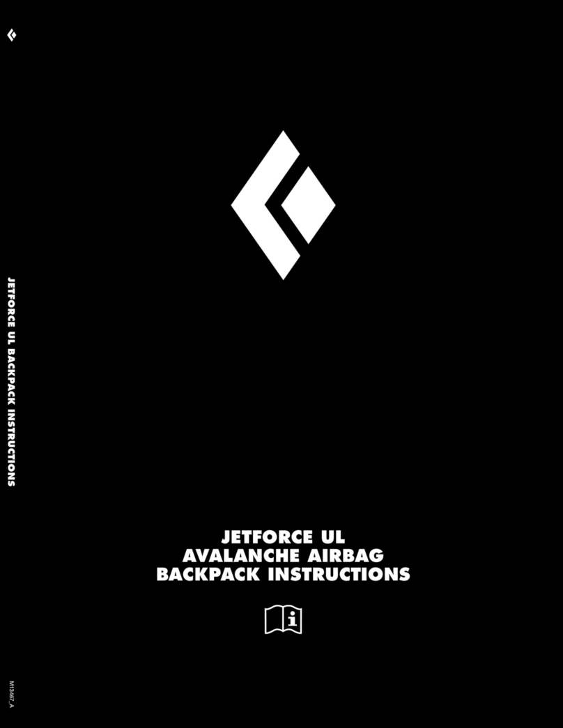 Black Diamond Equipment JETFORCE UL BACKPACK instructions