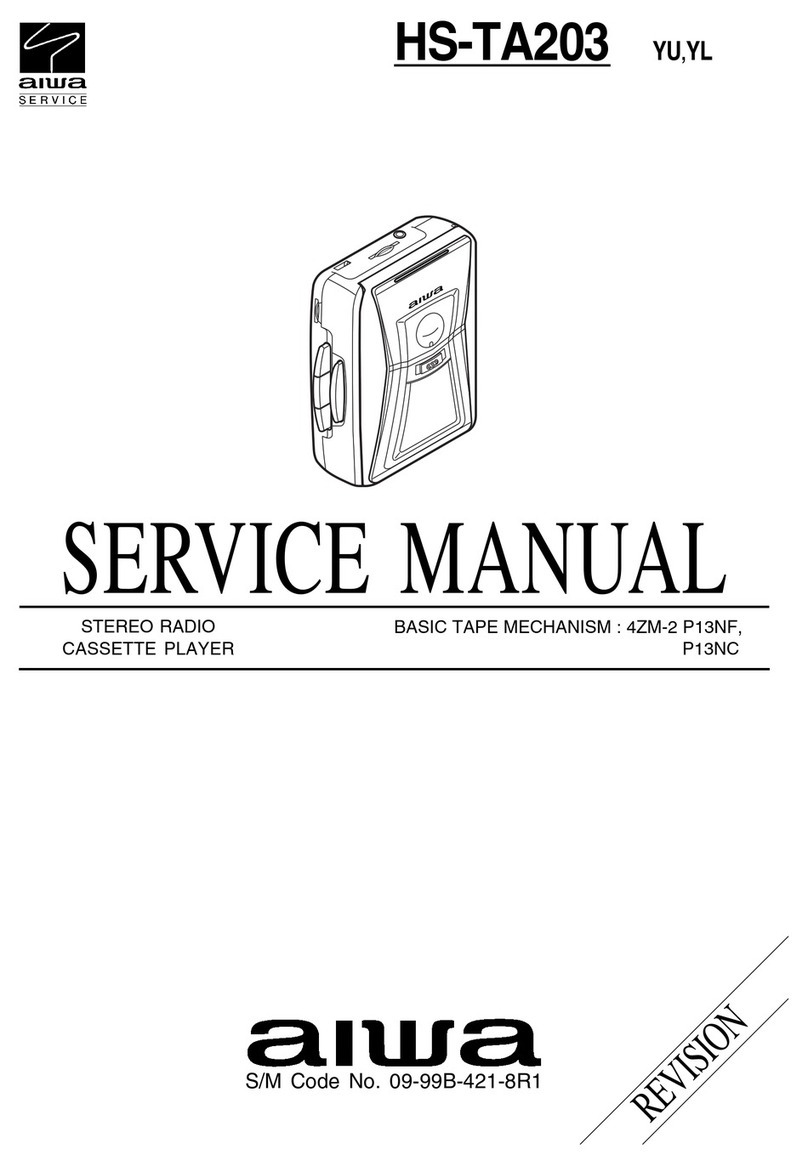 Aiwa HS-TA203 User manual