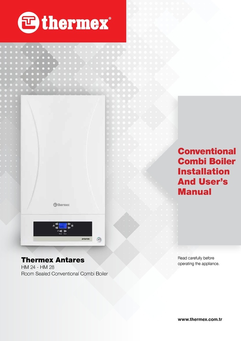 THERMEx Antares HM Series Installation and user manual THERMEx Antares HM Series Installation and user manual