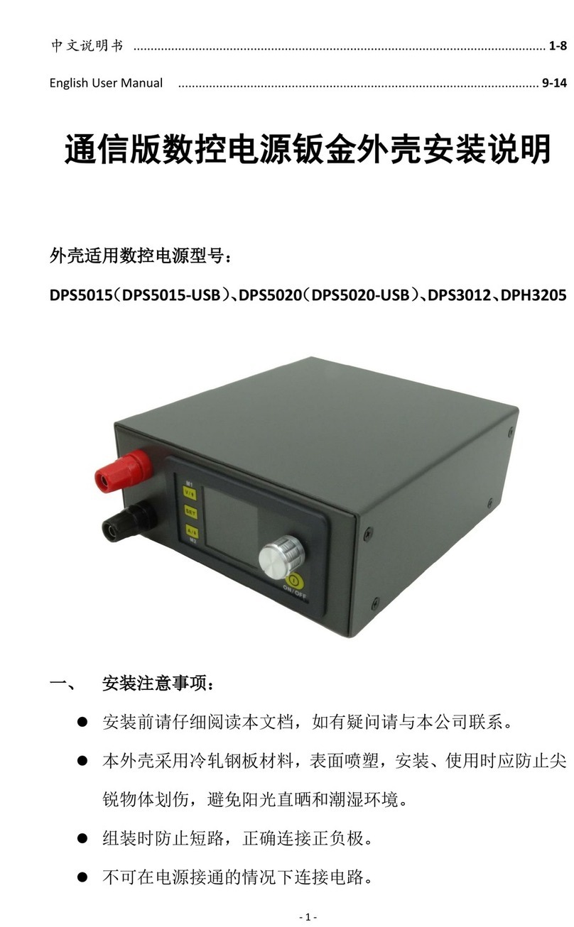 RD DPS5015 user manual