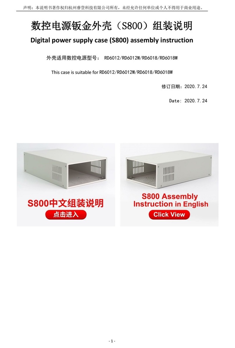 RD S800 User manual
