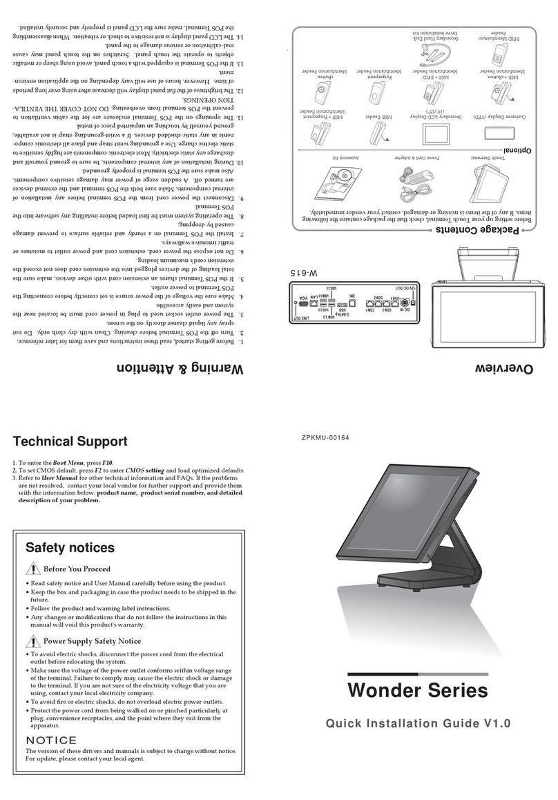 Datavan Wonder Series Quick installation guide