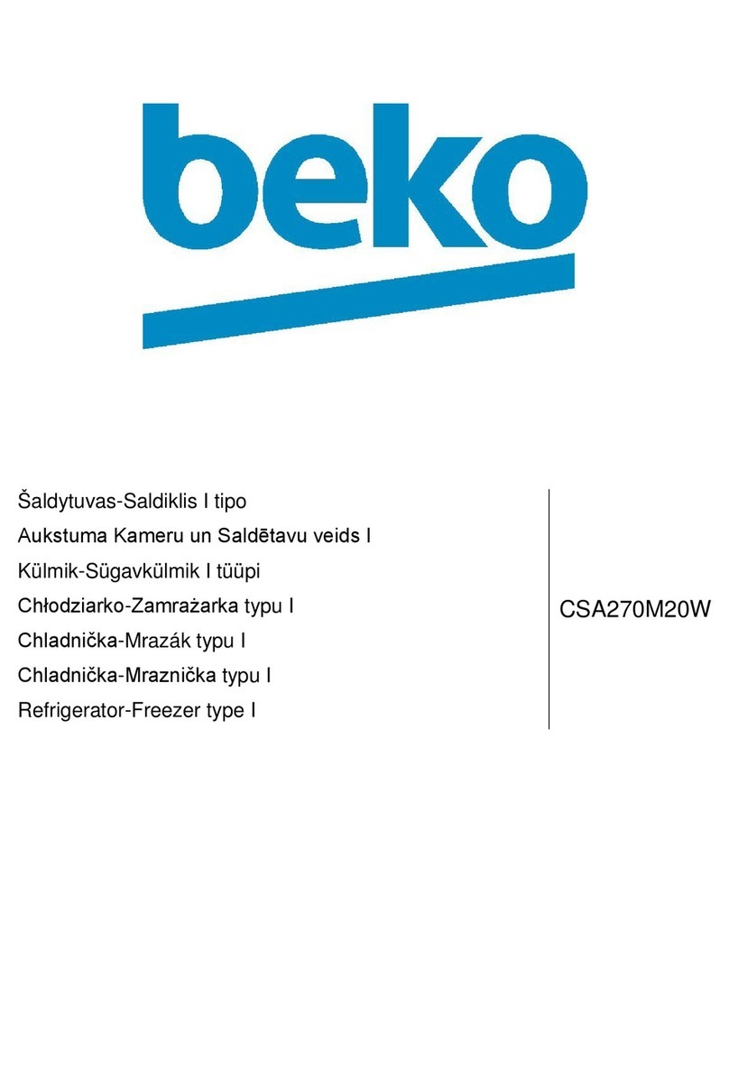 Beko CSA270M20W Instructions for use