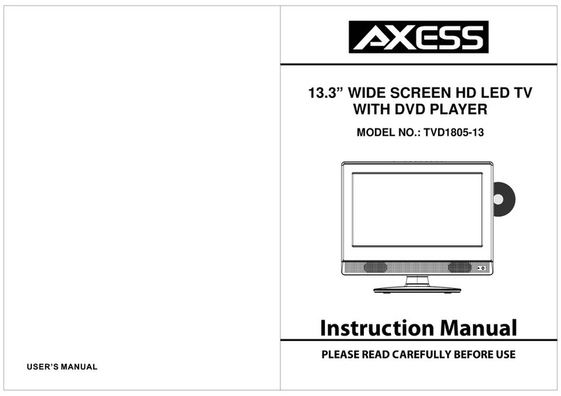 Axess TVD1805-13 User manual