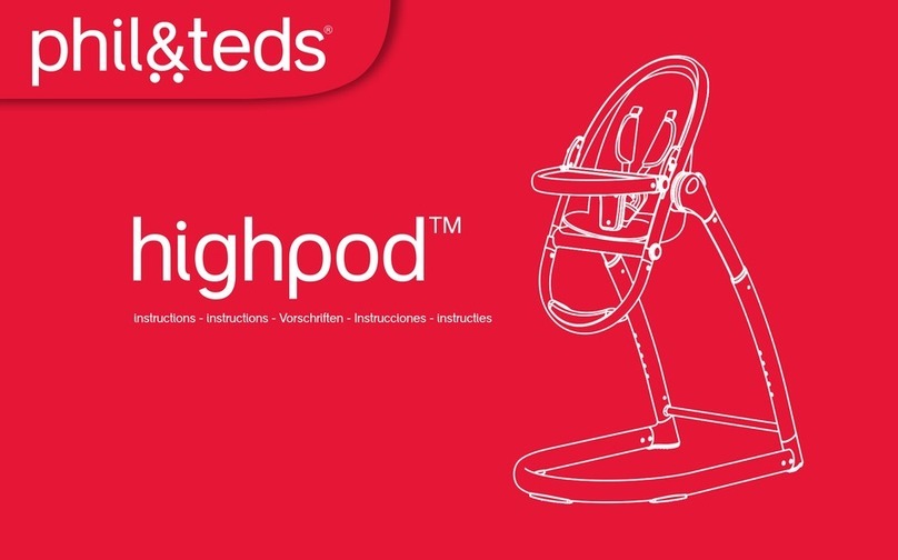 Phil & Teds highpod instructions