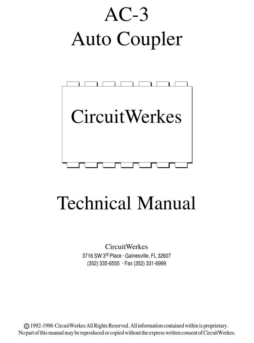 CircuitWerkes AC-3 User manual
