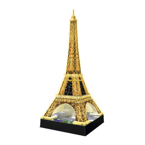 Ravensburger 3D Puzzle Eiffel Tower by Night manual Ravensburger 3D Puzzle Eiffel Tower by Night manual