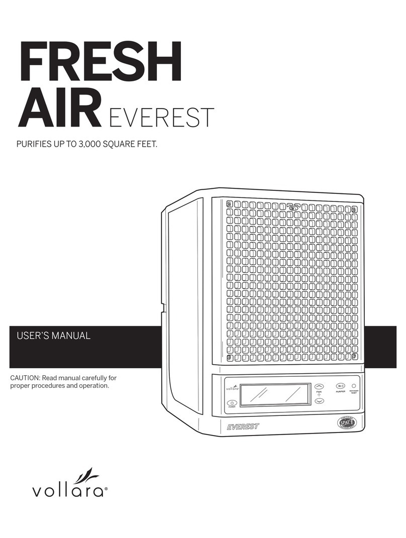vollara FRESH AIR EVEREST user manual vollara FRESH AIR EVEREST user manual