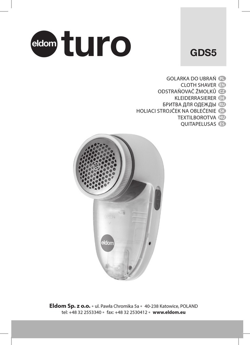 Eldom Turo GDS5 User manual