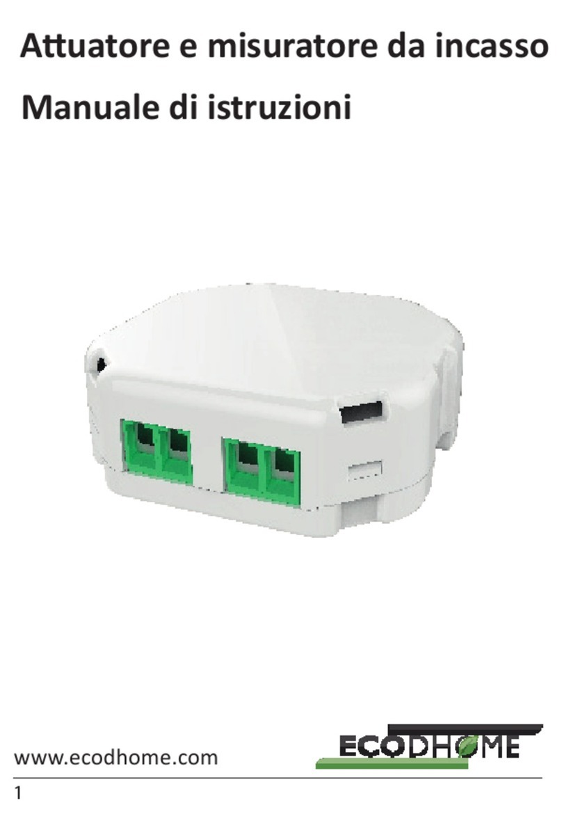 Ecodhome 01335-1302-00 installation manual