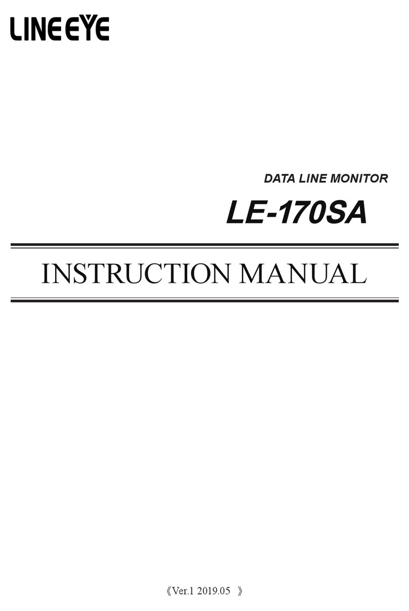 LineEye LE-170SA User manual