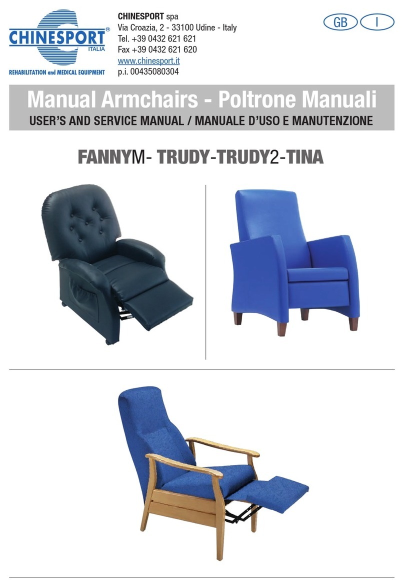 chinesport FANNYM User and service manual