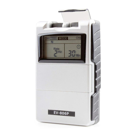 Tens EV-806P Instruction manual