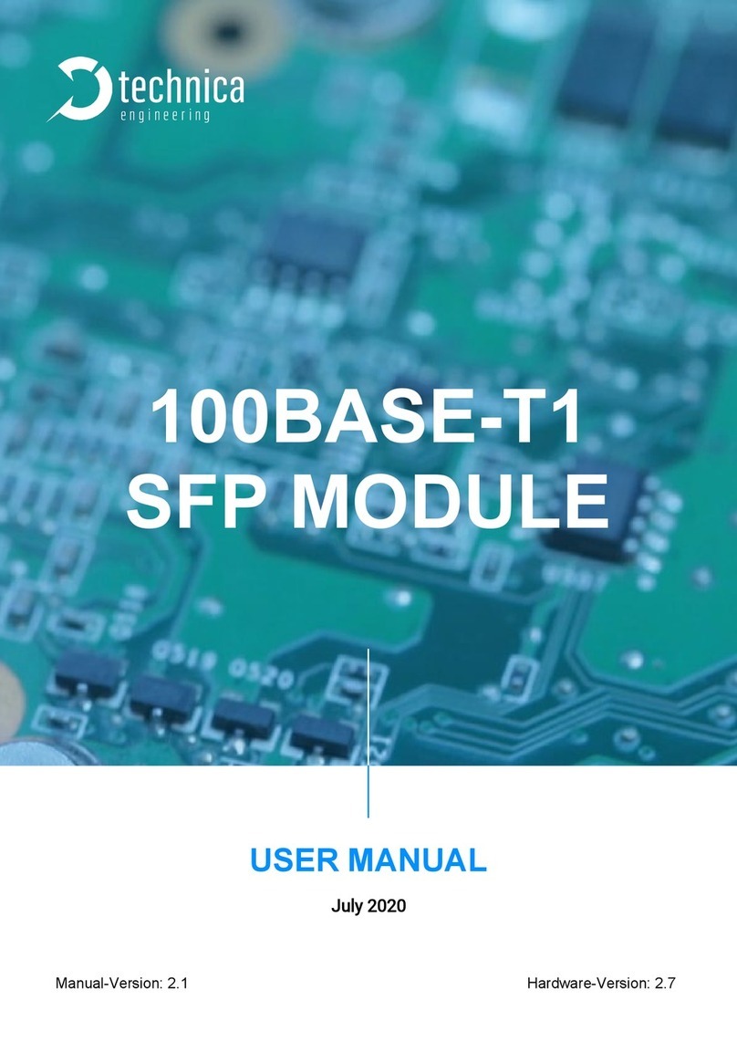 Technica Engineering 100Base-T1 SFP User manual
