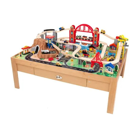 KidKraft City Train Set with Table User manual