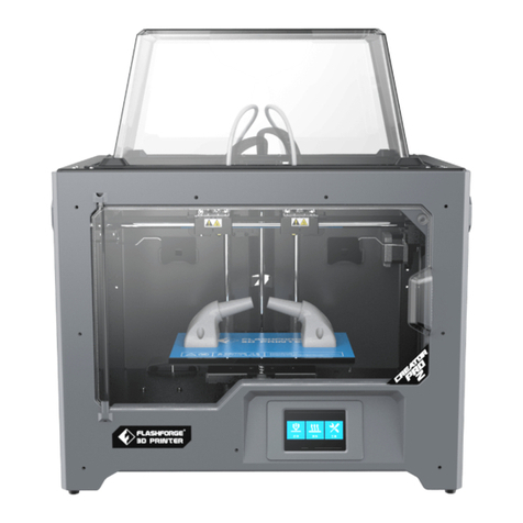 FLASHFORGE 3D PRINTER CREATOR PRO 2 User manual
