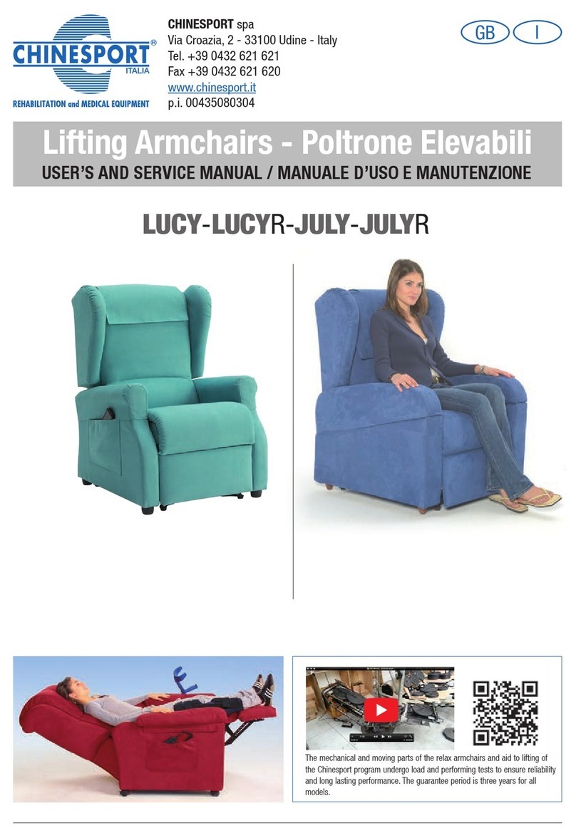 chinesport LUCY User and service manual