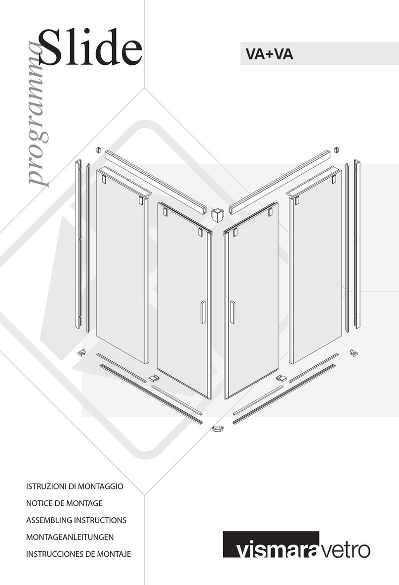 vismaravetro Slide VA+VA Installation guide