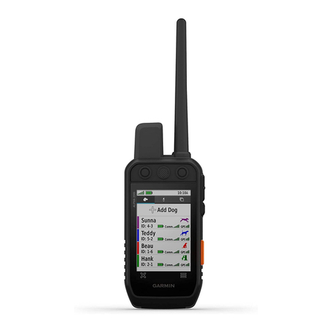 Garmin Alpha 200i User manual