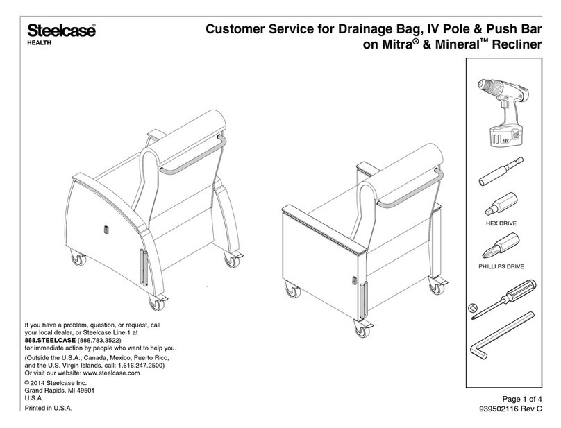 Steelcase Mitra Customer service