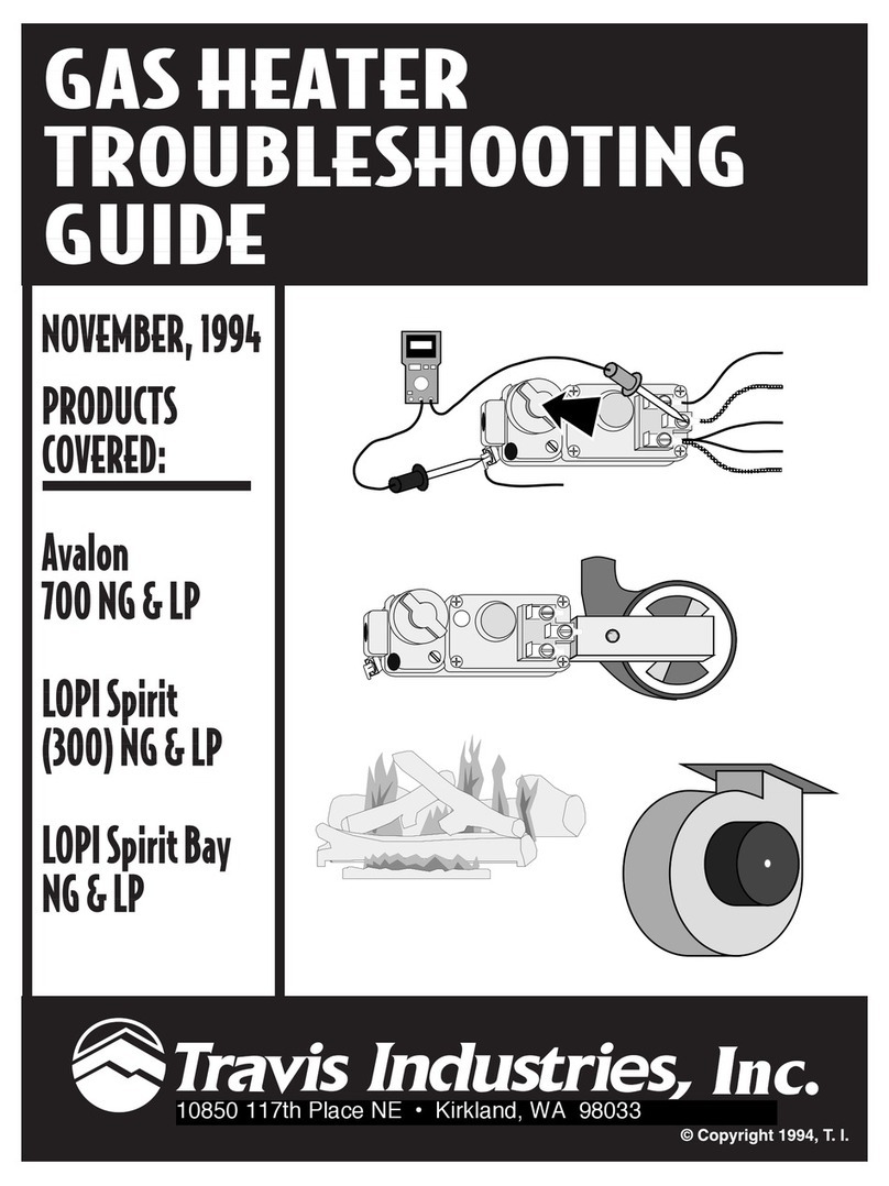 Travis Industries Avalon 700 NG troubleshooting guide