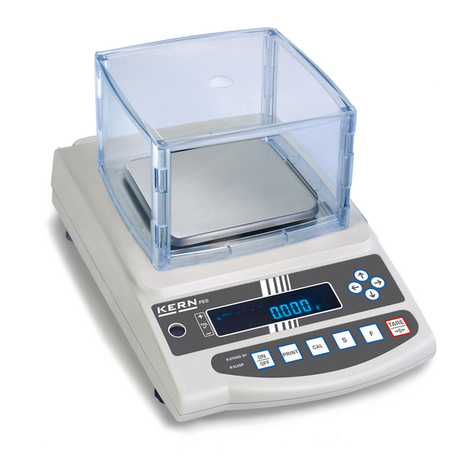 KERN PES Series User manual