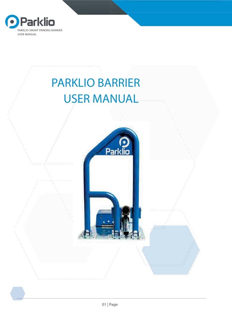 Parklio Smart Parking Barrier user manual