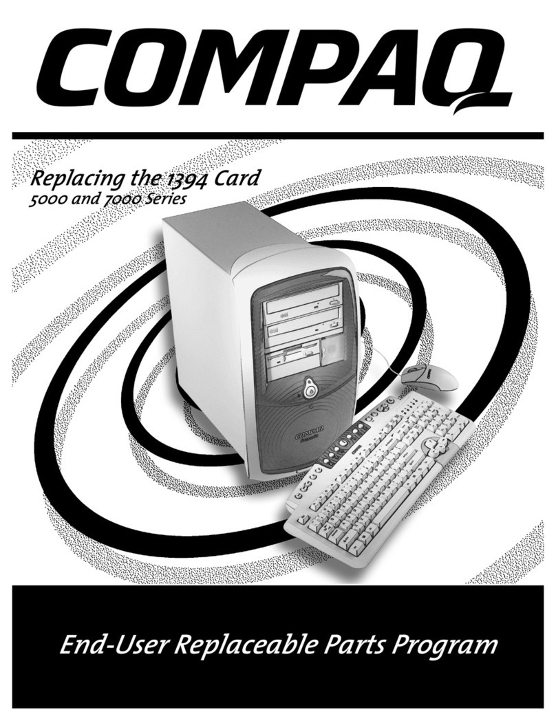 Compaq 5000 Series User manual